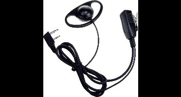 K-PO® KEP 14D S - Beveiligings oortje - Security Headset - Heavy Duty - Midland connector - Horeca - Evenementen - Outdoor activiteiten