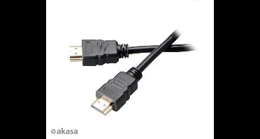 Akasa HDMI Cable 2M, with Gold plated connectors, Ethernet and 4K x 2K resolution support
