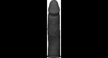 Zwarte extender penissleeve