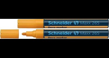 Schneider krijtmarker - Maxx 265 - oranje - 2 stuks - S-126506-2