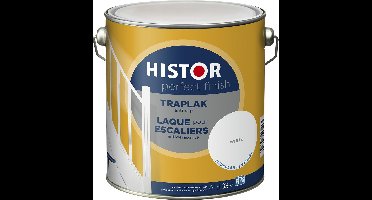 Histor Perfect Finish Traplak anti-slip Wit Zijdeglans 2,5 Liter