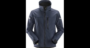 Snickers Softshell Jack - AllroundWork 1200 - Donkerblauw - Maat XL