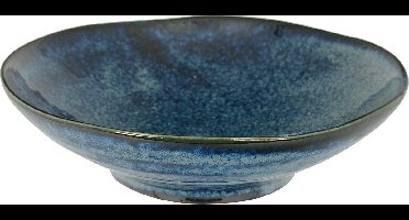 Cobalt Blue Shallow Dish 17x4.9cm