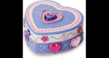 Melissa & Doug Houten Knutselsetje met Lijm en Verf - Hearts