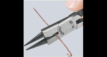 Knipex rondbek tang met snijkant (buigtang voor juwelen) - 190113...