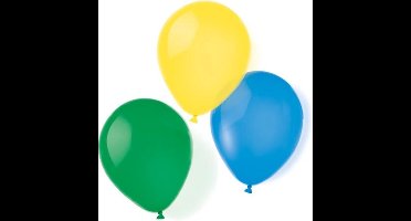 8 Latex Ballonnen "Metallic" Assorti 22.8 cm