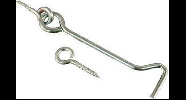 Deltafix windhaak verzinkt 80mm 1 st.