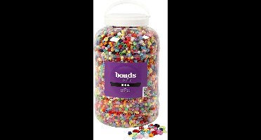 Creativ Company Plastic Kralen Emmer Multi 8100 stuks