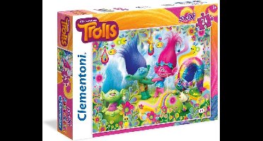 Clementoni Puzzel Trolls - 24 stukjes