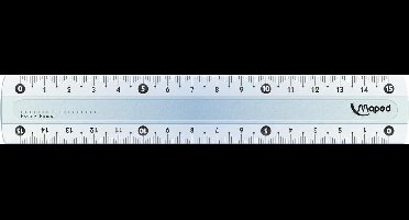 Maped lat Essentials 146 15 cm, dubbele graduatie