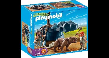 Playmobil Grotbewoners Met Beer - 5103