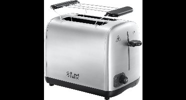 Russell Hobbs 24080-56 Adventure RVS Broodrooster - 2 Snedes