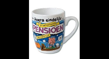 Cartoonmok Pensioen - 300 ml