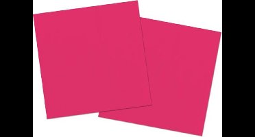 Folat - Roze Servetten - 33x33 cm (20 stuks)