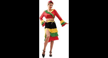 Rumba Danseres Kostuum Vrouw - Maat M/L