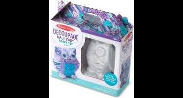 Melissa & Doug Hobbydoos Uil Patchwork