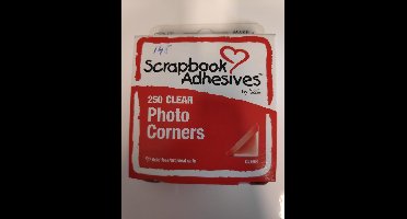 3L Fotohoekjes Clear 250 Stuks op rol