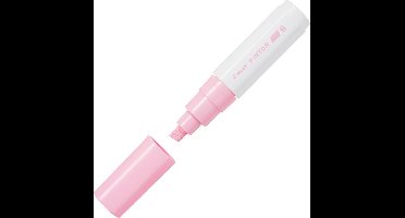 Pilot Pintor Pastel Roze Verfstift - Brede marker met 8,0mm beitelpunt - Inkt op waterbasis - Dekt op elk oppervlak, zelfs de donkerste - Teken, kleur, versier, markeer, schrijf, kalligrafeer…