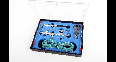 2-Delige Airbrush Pistolenset (Double-Action) BD 280 K