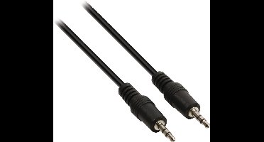 Goobay 3,5mm Jack stereo audio kabel - zwart - 2,5 meter