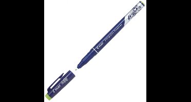 Pilot FriXion Lichtgroene Fineliner - Uitwisbare Fineliner viltstift met 0.45mm schrijfbreedte