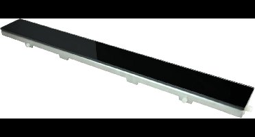 Wiesbaden Drain Glasrooster 50 cm. - Zwart