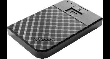 Verbatim Fingerprint Secure externe harde schijf 2 TB Zwart