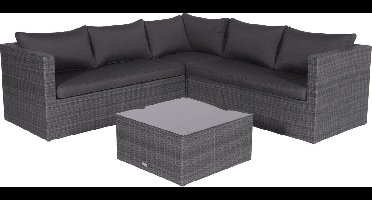 Garden Impressions Montana loungeset - Earl grey/donker antraciet
