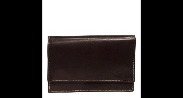 Castillo – DD8862 – Dames Overslagportemonnee – Leer – Bruin