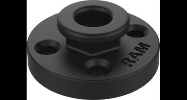 Round Base Adapter with Aluminum Octagon Button RAM-324-OFU