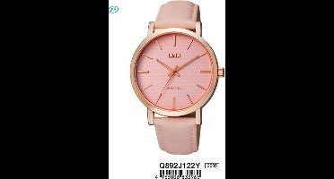Prachtige horloge -roos Q&Q Q892J122Y