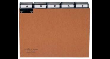 Tabkaarten Gep.Karton A4/A-Z