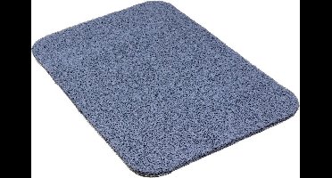 Schoonloopmat buiten Curly buitenmat - 60 cm x 80 cm - 014 grey