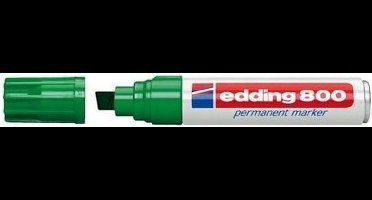 Viltstift edding 800 schuin 4-12mm groen | 5 stuks