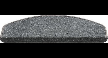 Trapmat Bergamo Grijs 15 stuks 25x65 cm haak 4 cm