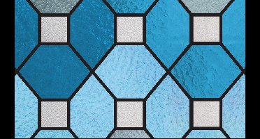 Patifix Raamfolie Glas In Lood - Statisch - 45x150 cm