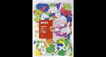 ZAK MET 500 ZELFKLEVENDE LETTERS SCHUIMRUBBER