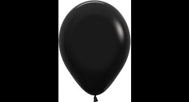 Sempertex ballonnen Fashion Black | 50 stuks | 12 inch | 30cm