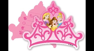 Disney Prinsessen Feest Uitnodigingen
