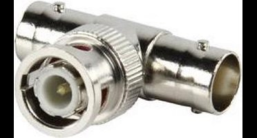 Valueline BNC-008 kabeladapter/verloopstukje | BNC plug naar 2x BNC