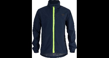 AGU GO Kids Regenjas Essential - Blauw - 152 - Meisjes & Jongens - Waterdicht & Ademend