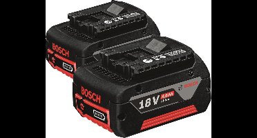Bosch GBA 18V 4.0Ah Duopack 18V Li-Ion accu - 4.0Ah (2st)