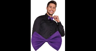 Boland Vlinderstrik Basic Heren 10 Cm Paars