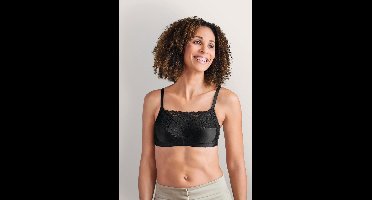 Amoena Prothese Bh Zonder Beugel Isabel Zwart - maat EU 100A / FR 115A