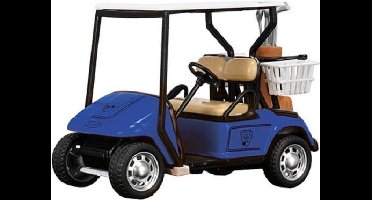 METAL Golfkar pull back 4-ass | golfauto | golf | auto | blauw | metaal