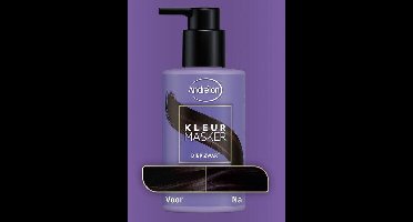 Andrélon kleurmasker - Diep zwart - 200 ml.