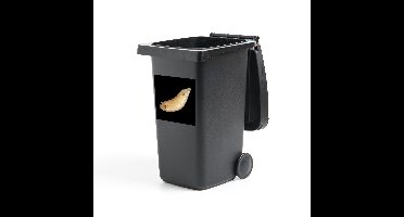 Container sticker Insecten Op Zwarte Achtergrond - Close-up made Klikosticker - 40x40 cm - kliko sticker - weerbestendige containersticker