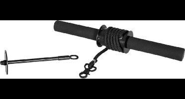 Gorilla Sports Wrist Roller - 105 cm lang - belastbaar tot max. 18 kg