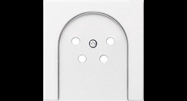 Busch Jaeger Future Linear centraalplaat voor coax zwart 1724 0