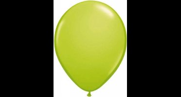 Ballonnen Metallic Appel Groen 100st - 30cm Doorsnee - Biologisch Afbreekbaar